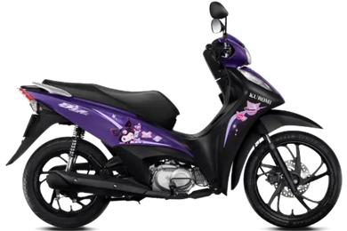 Imagem do modelo Honda Biz Kuromi